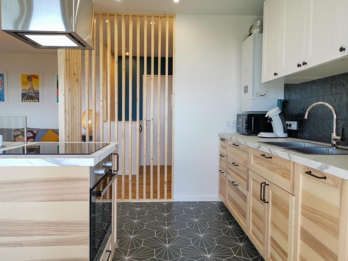 Ilunabarra - Appartement Calme, Vue Mer, Parking - WiFi&Netflix Ciboure Exterior foto