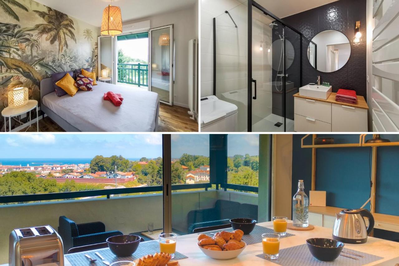 Ilunabarra - Appartement Calme, Vue Mer, Parking - WiFi&Netflix Ciboure Exterior foto