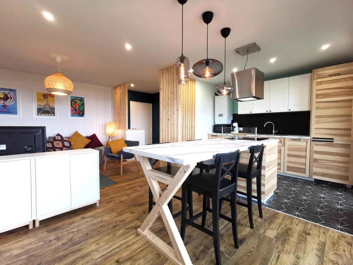 Ilunabarra - Appartement Calme, Vue Mer, Parking - WiFi&Netflix Ciboure Exterior foto