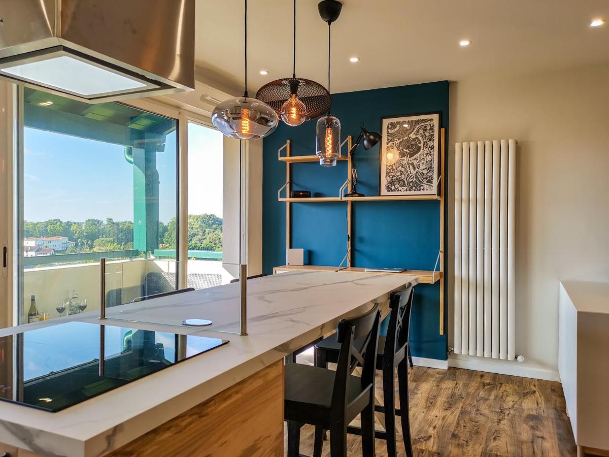 Ilunabarra - Appartement Calme, Vue Mer, Parking - WiFi&Netflix Ciboure Exterior foto